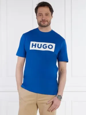 Hugo Blue T-shirt Nico | Regular Fit