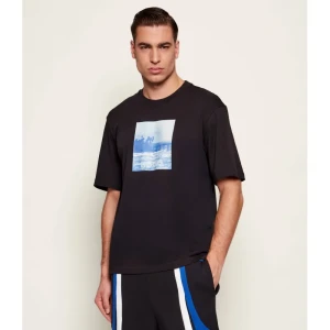 Hugo Blue T-shirt Nierofix | Regular Fit