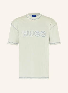 Hugo Blue T-Shirt Nitlogo gruen