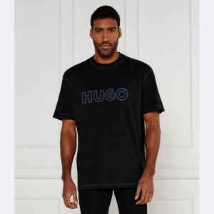 Hugo Blue T-shirt Nitlogo | Relaxed fit
