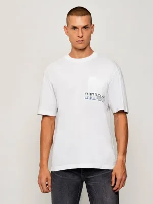 Hugo Blue T-shirt Nogoste | Regular Fit