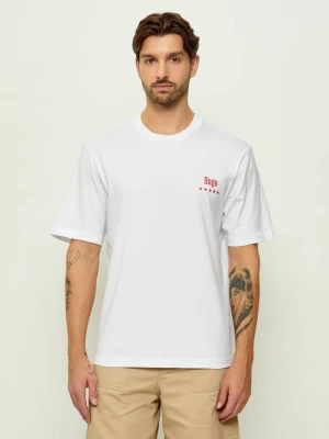 Hugo Blue T-shirt Nucavo | Regular Fit biały