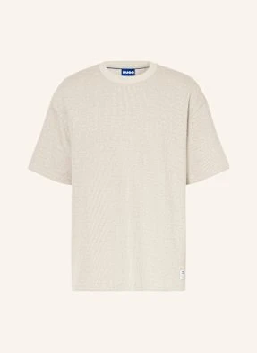 Hugo Blue T-Shirt Nuwaffle beige