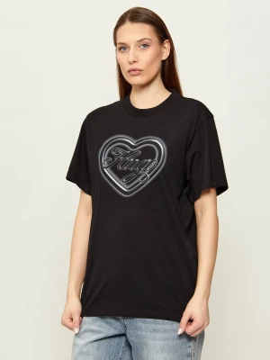 Hugo Blue T-shirt Vintage | Relaxed fit czarny