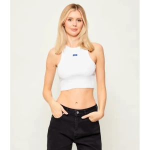 Hugo Blue Top Baby | Cropped Fit
