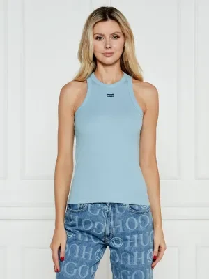 Hugo Blue Top Easy Tank_B | Slim Fit