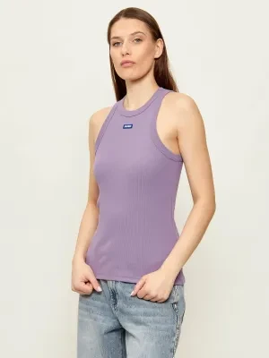 Hugo Blue Top Easy Tank_B | Slim Fit