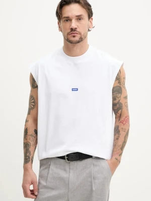 HUGO Blue top męski bawełniany Navertz