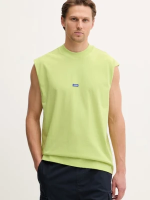 HUGO Blue top męski bawełniany Navertz