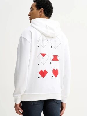 HUGO bluza bawełniana Dalentinos