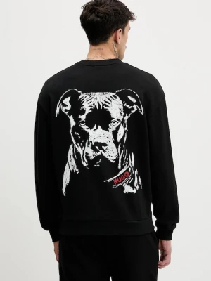 HUGO bluza bawełniana Dubraxo