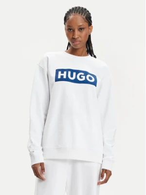Hugo Bluza Classic 50515817 Biały Relaxed Fit