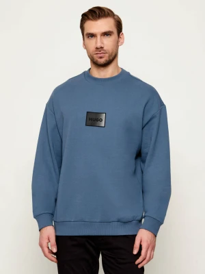 HUGO Bluza Danotop | Relaxed fit niebieski