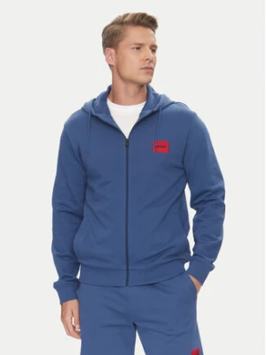HUGO Bluza Daple212 50447972 Niebieski Regular Fit