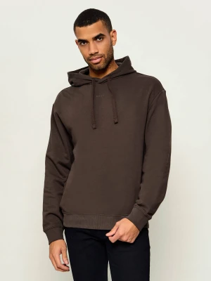 HUGO Bluza Dapo | Regular Fit brązowy