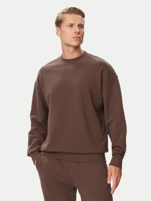 HUGO Bluza Dapocrew 50525892 Brązowy Regular Fit