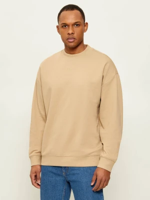 HUGO Bluza Dapocrew | Relaxed fit beżowy