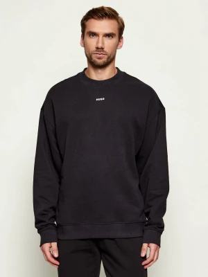 HUGO Bluza Dapocrew | Relaxed fit czarny