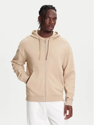 HUGO Bluza Dapozip 50548651 Beżowy Relaxed Fit