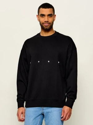 HUGO Bluza Darislong | Oversize fit czarny