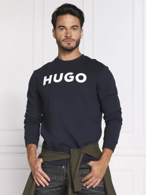 HUGO Bluza Dem | Regular Fit granatowy