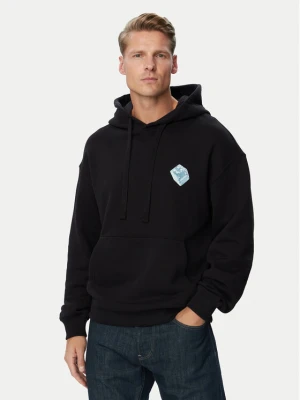 HUGO Bluza Dewerhood 50568581 Czarny Relaxed Fit