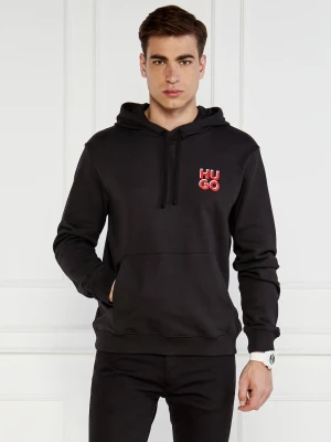 HUGO Bluza Dimonihood | Regular Fit czarny