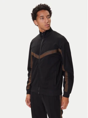 HUGO Bluza Dingmoor 50542833 Czarny Regular Fit