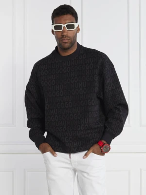 HUGO Bluza Dippins | Regular Fit czarny