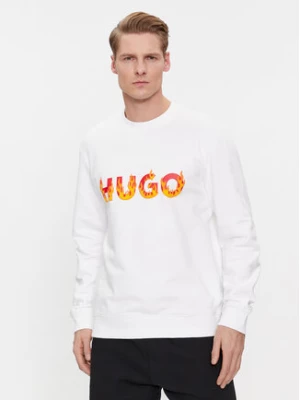 Hugo Bluza Ditmo 50504813 Biały Regular Fit