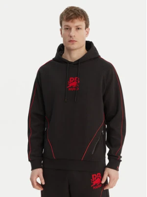 HUGO Bluza Dofrentis_RB 50559711 Czarny Relaxed Fit