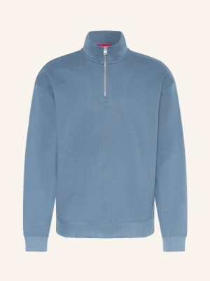 Hugo Bluza Dresowa Typu Troyer Durty blau