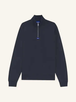 Hugo Bluza Dresowa Typu Troyer Neeler blau GRANATOWY
