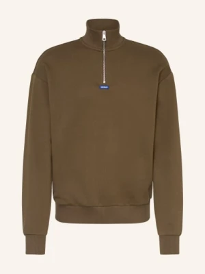 Hugo Bluza Dresowa Typu Troyer Neeler braun