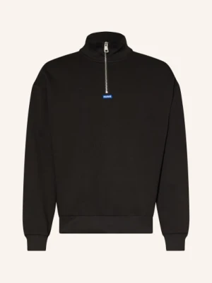 Hugo Bluza Dresowa Typu Troyer Neeler schwarz