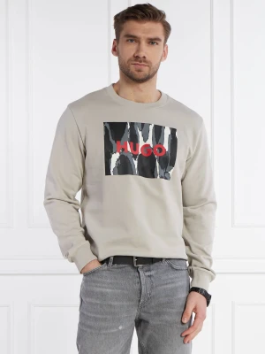 HUGO Bluza Duragol_U242 | Regular Fit szary