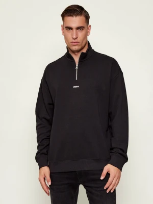 HUGO Bluza Durty244 | Relaxed fit czarny