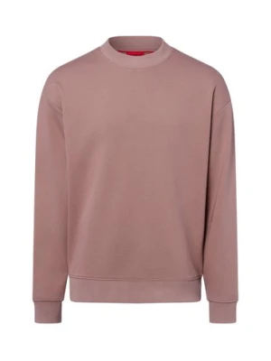 HUGO Bluza męska - Dapocrew Mężczyźni Bawełna lila jednolity,