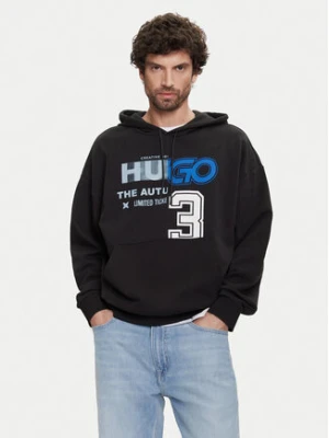 HUGO Bluza Nesidi 50544196 Czarny Loose Fit