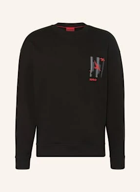 Hugo Bluza Nierozpinana Duckoo schwarz