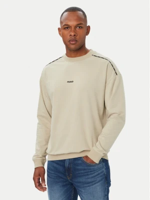 HUGO Bluza Noah 50566160 Beżowy Regular Fit