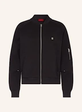 Hugo Bluza Rozpinana Oversize Dargenzip schwarz