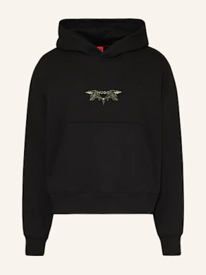 Hugo Bluza Z Kapturem Dimstone schwarz