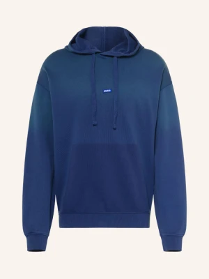 Hugo Bluza Z Kapturem Neminhood blau GRANATOWY