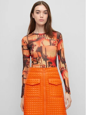 Hugo Bluzka 50489194 Kolorowy Slim Fit