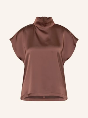 Hugo Bluzka Bez Rękawów Caneli-1 Z Satyny braun