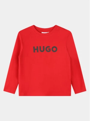 Hugo Bluzka G25131 D Czerwony Regular Fit