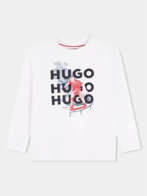 Hugo Bluzka G25138 D Biały Regular Fit