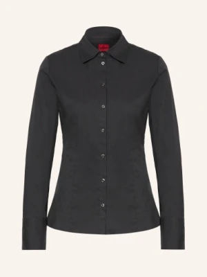 Hugo Bluzka Koszulowa The Fitted Shirt schwarz