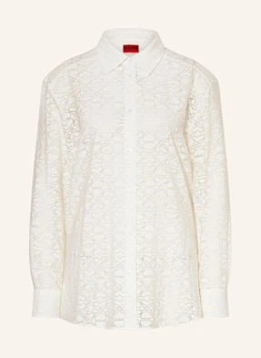 Hugo Bluzka Oversized The Oversize Shirt weiss